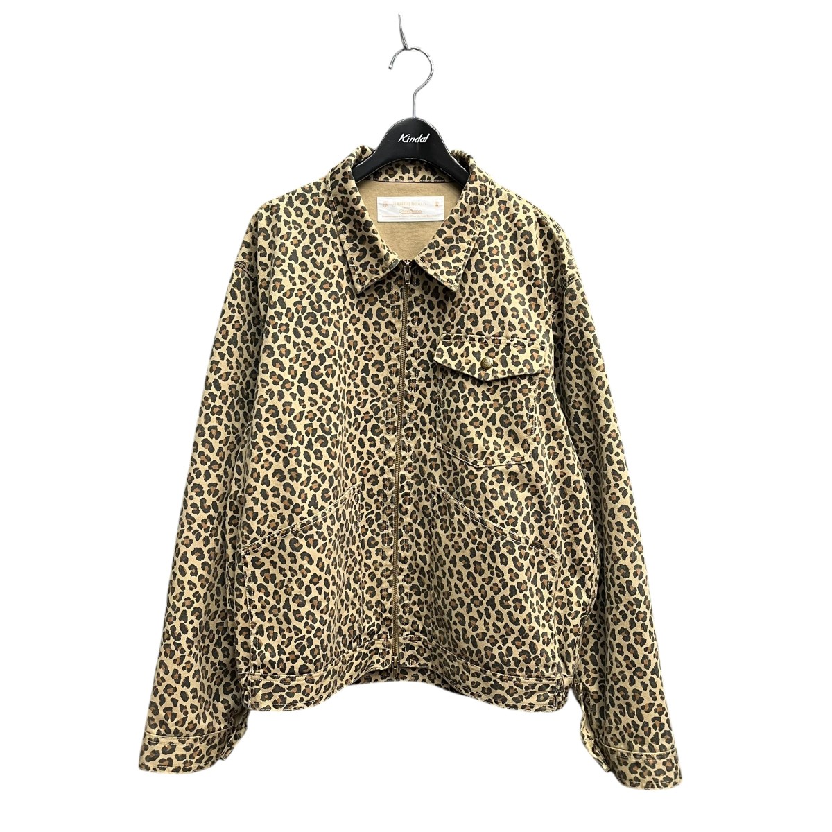 【中古】 UNIVERSAL OVERALL　 26SS JOURNAL STANDARD relume別注 ジップブルゾン 26011464950010 ベージュ サイズ：L 【180426】（ユニバーサル・オーバーオール）
