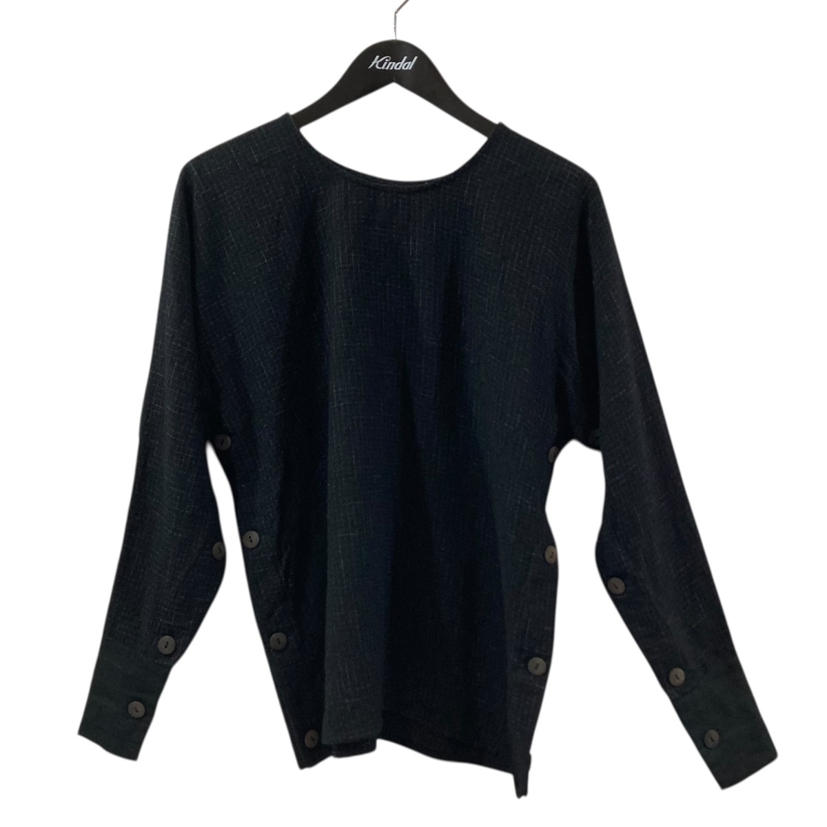 【中古】toogood THE RIVETER TOP 長袖カットソー 黒いこと 大きさ：0 【190426】（トゥーグッド）