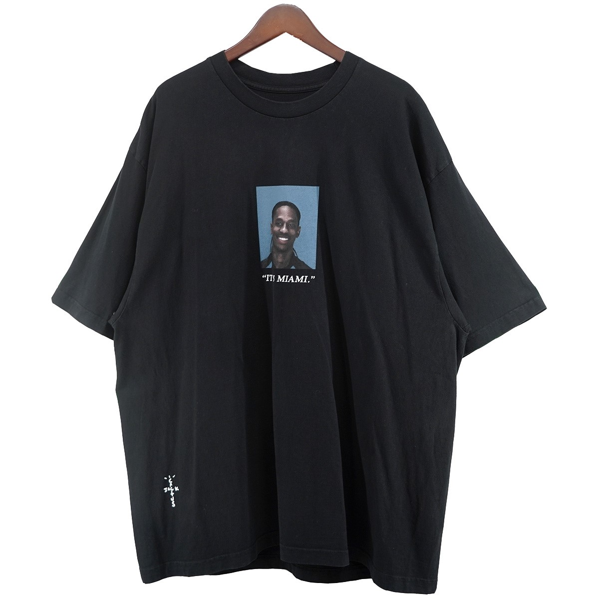 【中古】Travis Scott Cactus Jack Merch Free The Rage 2 T-shirts 無償性 ザ レイジ プルオーバー 黒いこと 大きさ：XXL 【180426】（トラヴィススコット カクタスジャック）