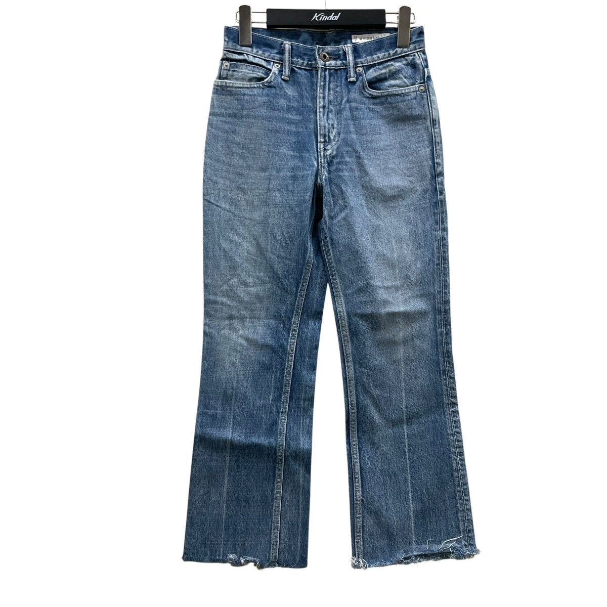 【中古】 UNION LAUNCH　 アパルトモン別注 フレアデニムパンツ デニムパンツ 3510600797 ブルー サイズ：26 【180426】（ユニオンランチ）