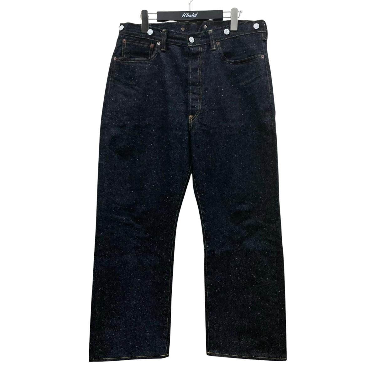 【中古】 New Manual　 002 1942 LV JEANS ONE-WASHED デニムパンツ インディゴ サイズ：33×30 【180426】（ニューマニュアル）