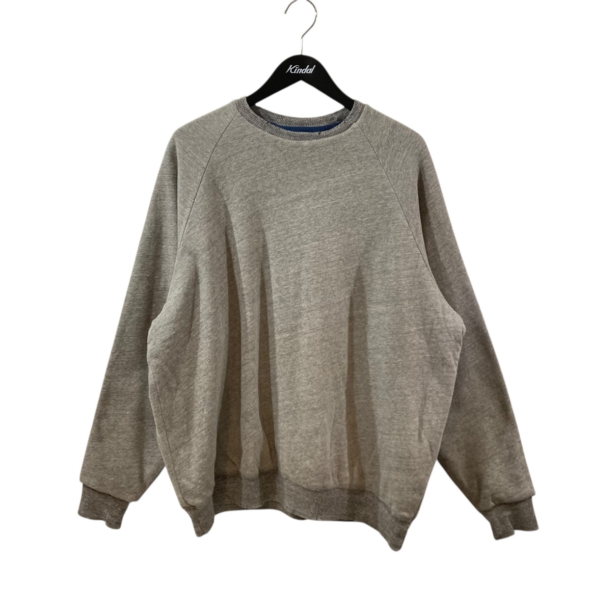 【中古】 A．PRESSE　 26SS Vintage Light Weight Reversible Sweatshirt ヴィンテージリバーシブルスウェット トレーナー 26SAP-05-06 グレー×ネイビー サイズ：3 【180426】（アプレッセ） 36,179円