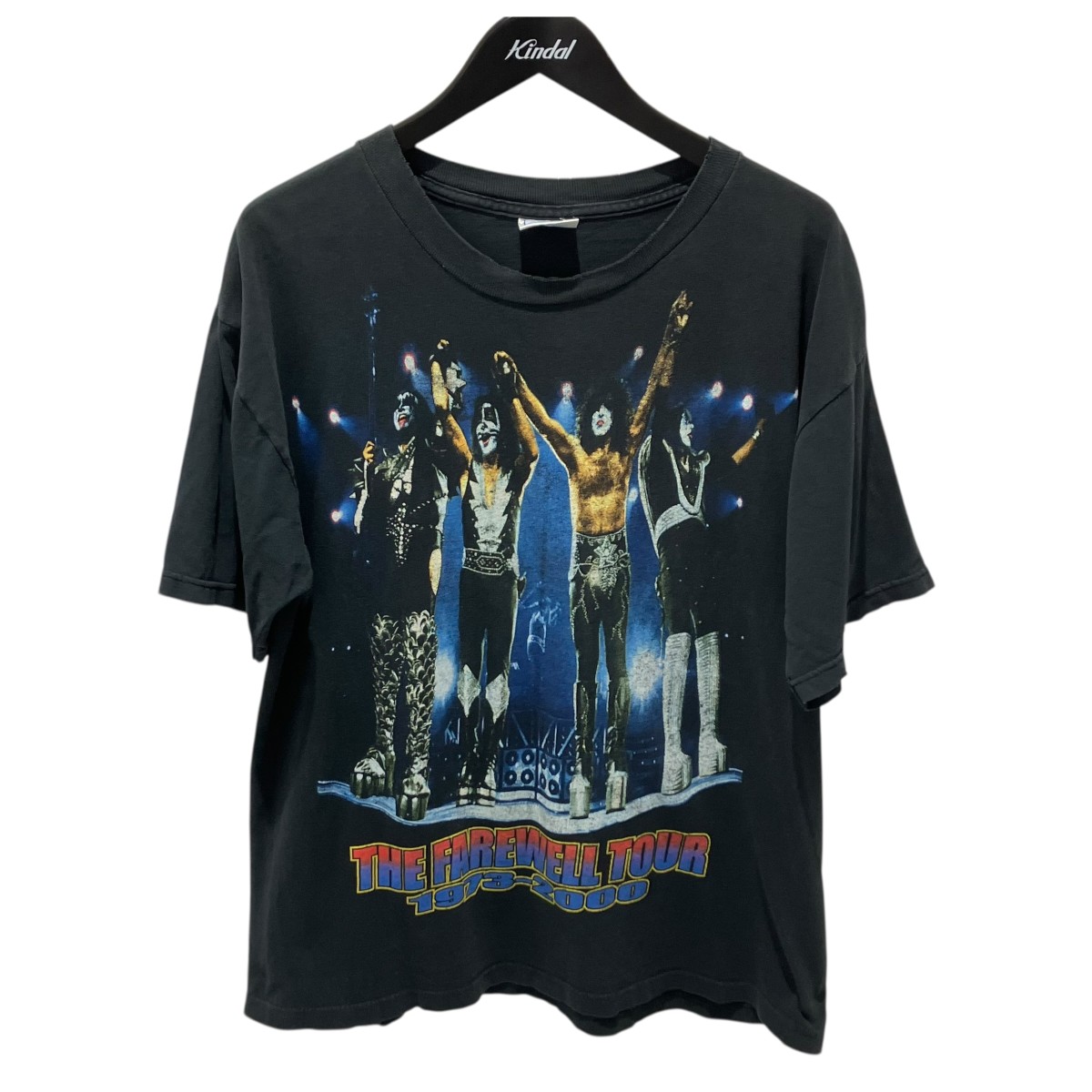 【中古】ALL SPORT00s KISS THE FAREWELL TOUR 1973-2001 Tシャツ ブラック サイズ：L【価格見直し】｜ブランド古着のカインドオル