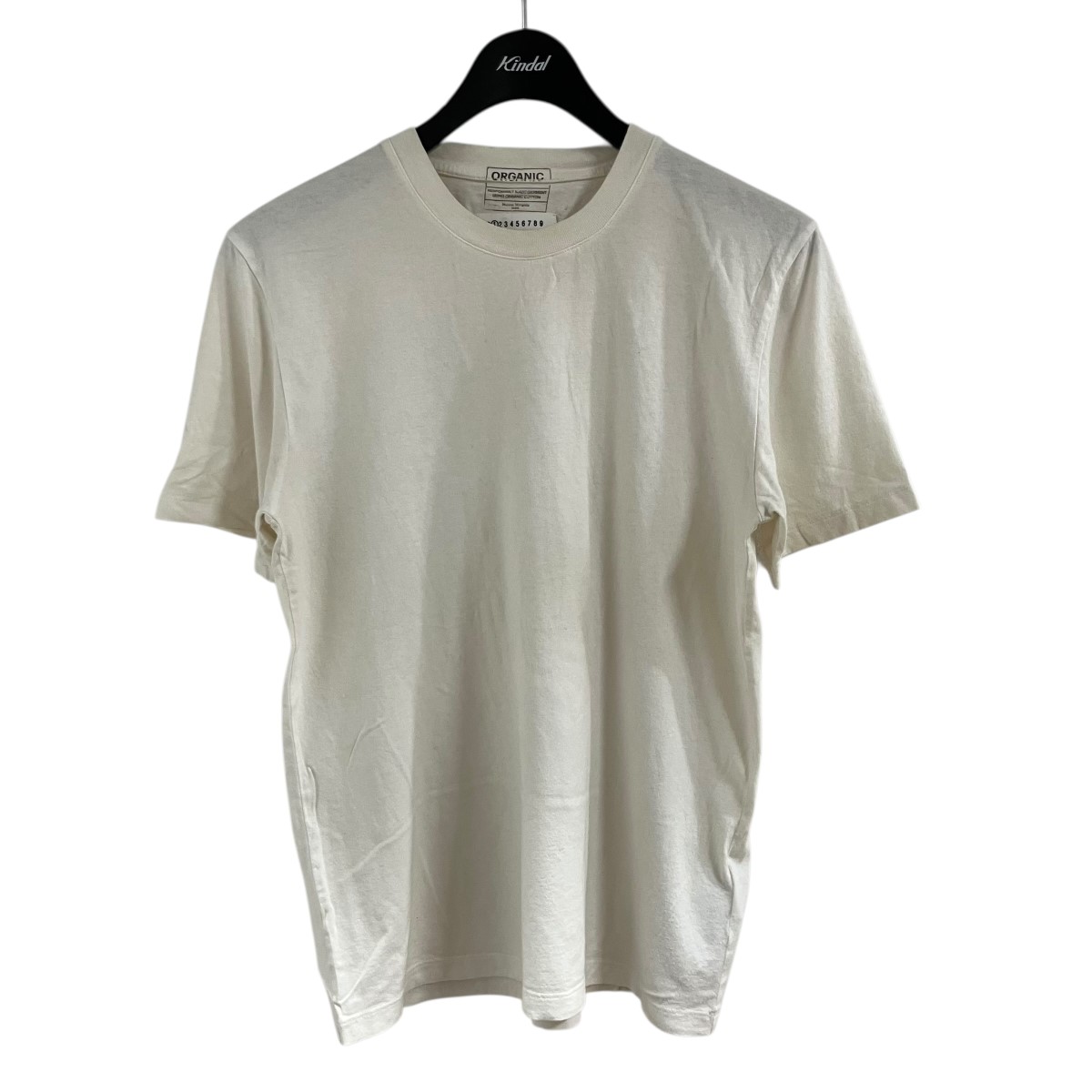 【中古】Maison Margiela オーガニックジャージーTシャツ ホワイト サイズ:XS 【190426】(メゾンマルジェラ)|ブランド古着のカインドオル
