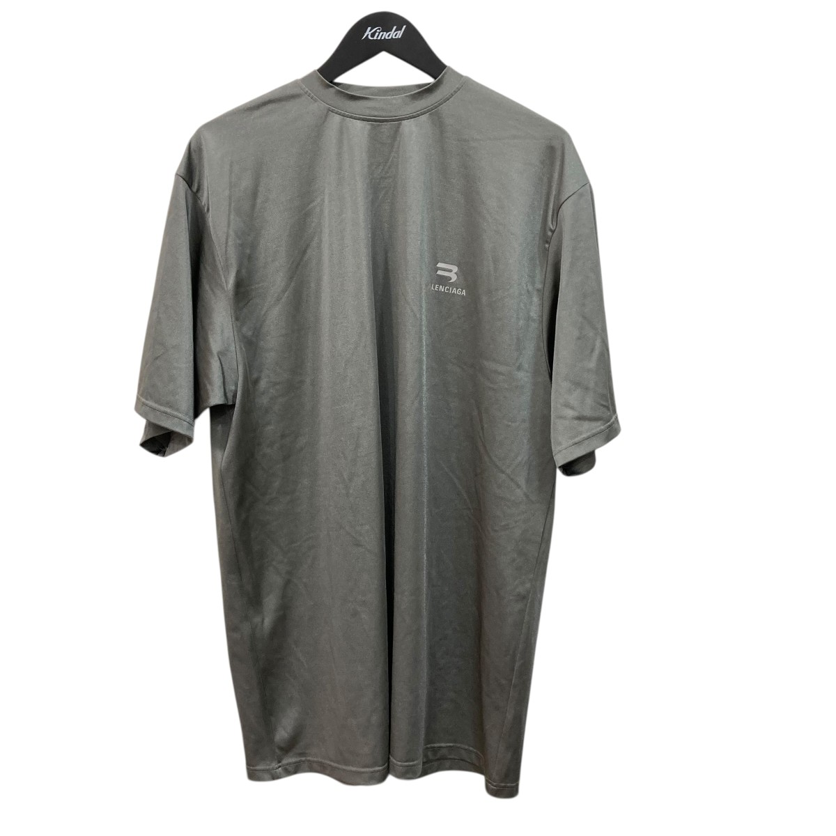 【中古】 BALENCIAGA　 SWIMWEAR Tシャツ 8570274B8B4 グレー サイズ：S 【200426】（バレンシアガ）