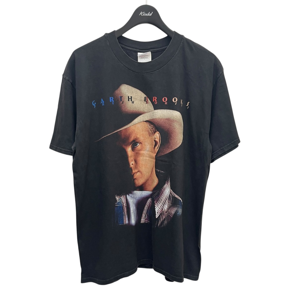 【中古】 Hanes　 90’ｓvintage CARTH BROOKS Tシャツ ブラック サイズ：L 【200426】（ヘインズ）