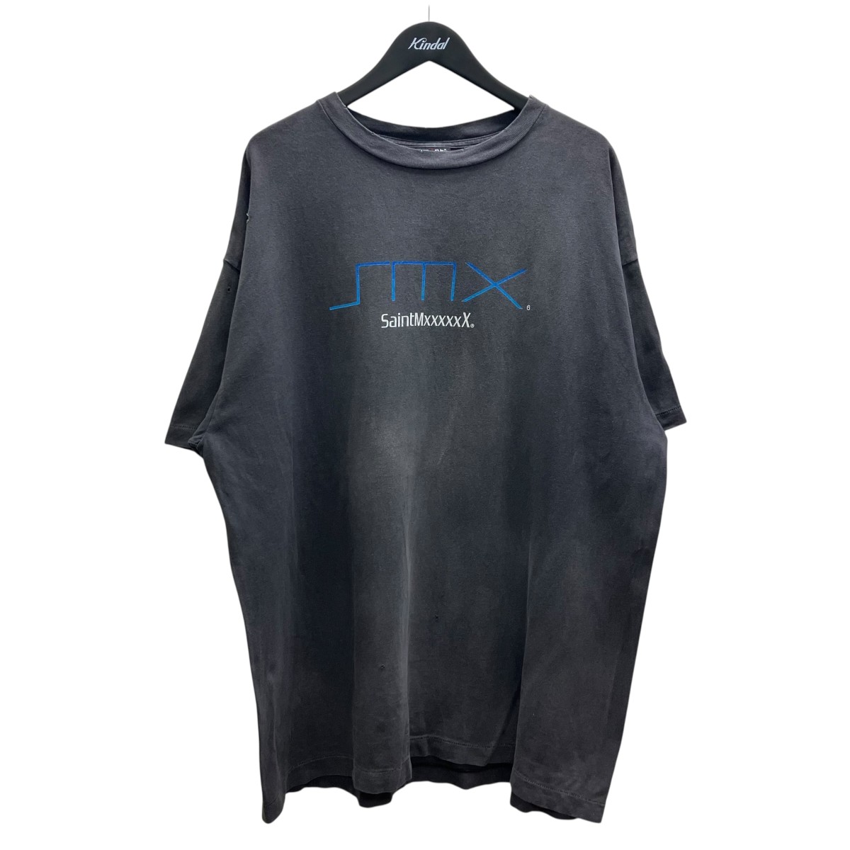 【中古】\u003cBR\u003eSAINT MICHAEL\u003cBR\u003e半袖刷り上げるプルオーバー 薄墨色 大きさ：XXL\u003cBR\u003e【通貨価値思いなおす】