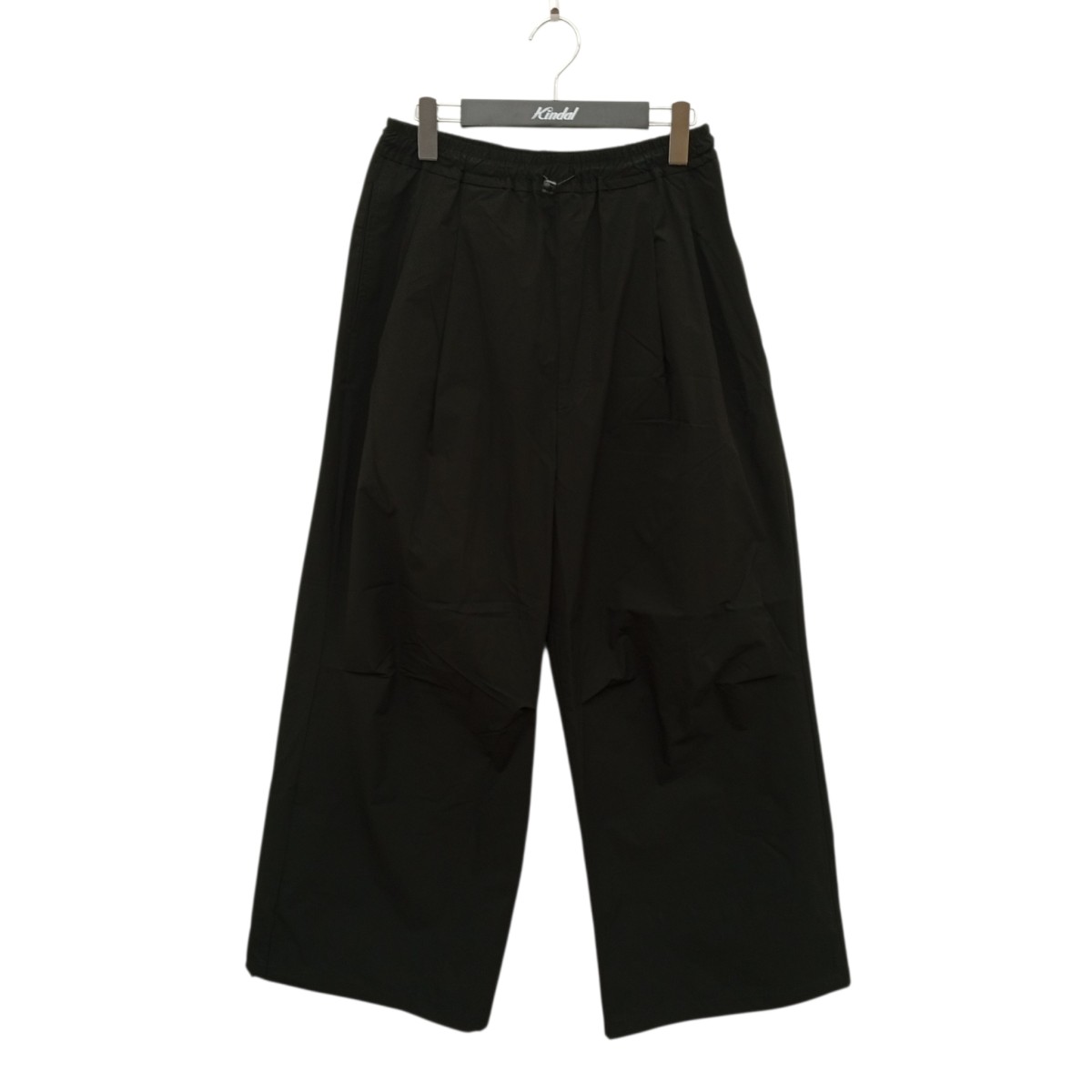 【中古】 trema　 LIGHT SHELL BALLOON OVER PANTS イージーパンツ TR-00-05 ブラック サイズ：S 【210426】（トレマ）