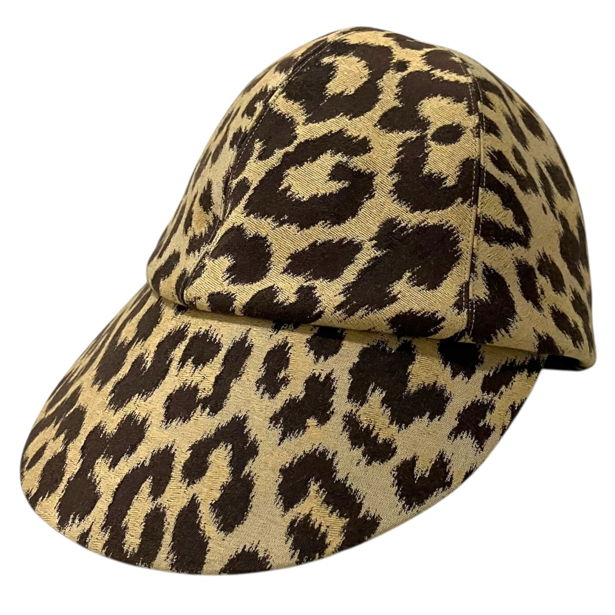 【中古】Christian Dior レオパードキャップ 14LEO921I134 赤銅色 大きさ：57 【210426】（ディオール）