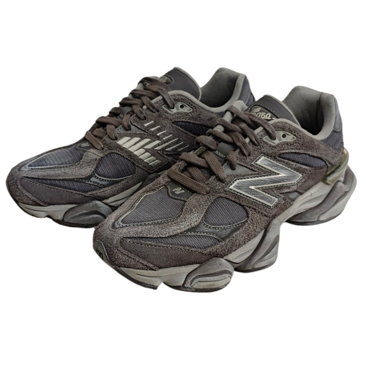 【中古】NEW BALANCE U9060SG GRAY ローカットスニーカー 薄墨色 大きさ：27.5糎 【210426】（ニュー平衡にする）