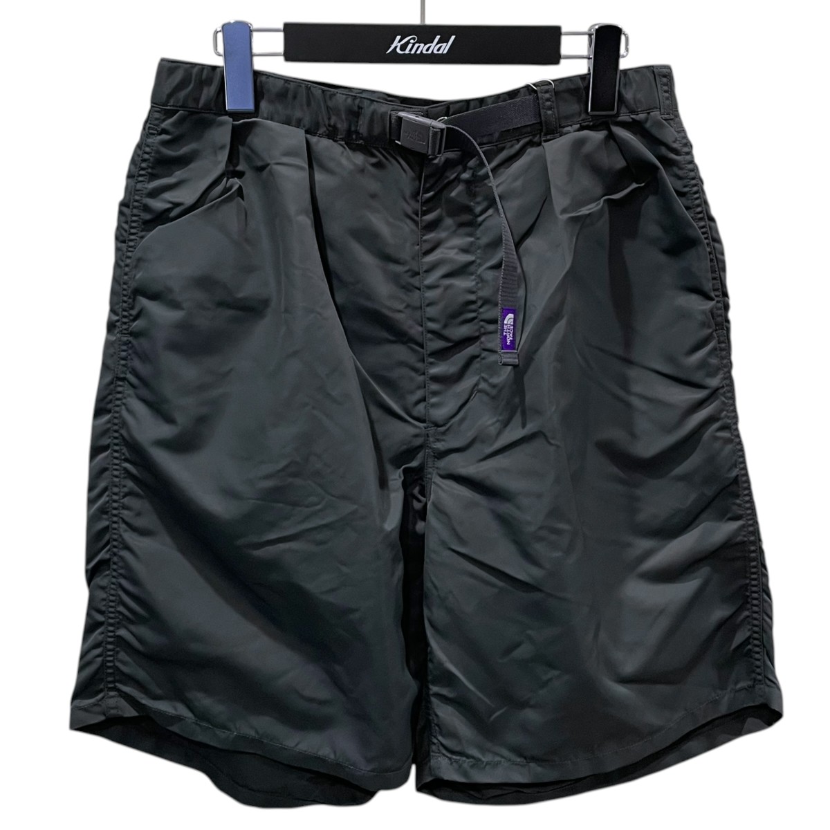 【中古】\u003cBR\u003eTHE NORTHFACE PURPLELABEL\u003cBR\u003e25AW ナイロンハーフパンツ Nylon Twill Field Baggy Shorts ナイロンツイル 活動の領域 バギーショーツ N25FD015 薄墨色 大きさ：30\u003cBR\u003e【必要経費思いかえす】