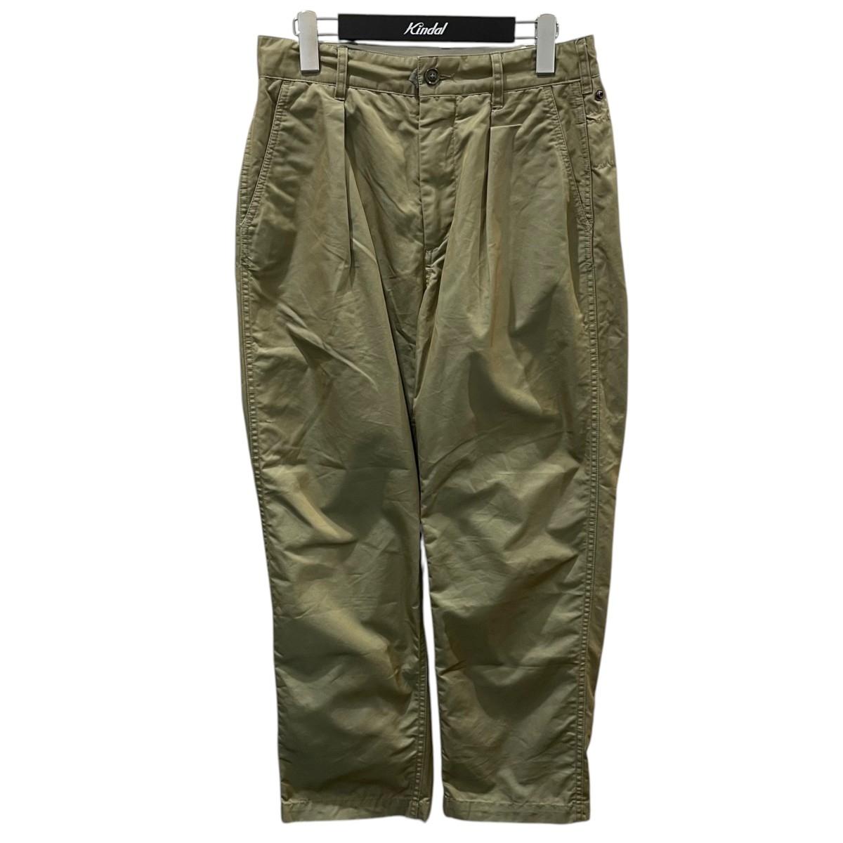 【中古】\u003cBR\u003eEngineered Garments\u003cBR\u003eタックズボン下 カーキ 大きさ：XS\u003cBR\u003e
