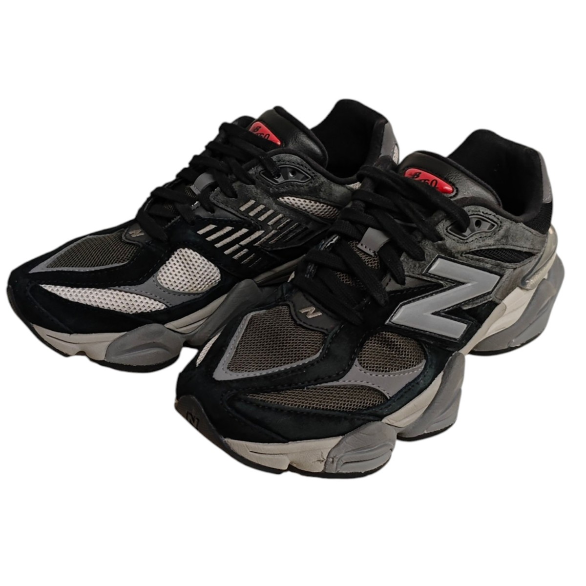 【中古】NEW BALANCE ローカットスニーカー U9060BLK 黒いこと 大きさ：26糎 【220426】（ニュー平衡にする）
