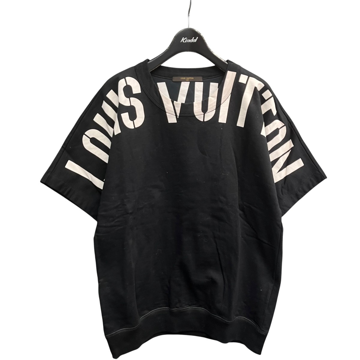 【中古】\u003cBR\u003eLOUIS VUITTON×FRAGMENT DESIGN\u003cBR\u003eTプルオーバー RM172M JIU HDY32W 黒いこと 大きさ：M\u003cBR\u003e【必要経費思いかえす】