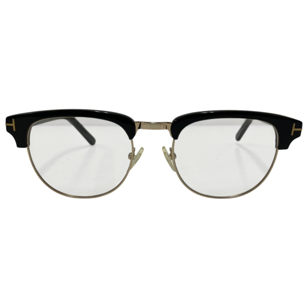 【中古】TOM FORD メガネ 黒いこと 大いさ：51□20145 【230426】（トムジェラルド・r・フォード） 眼鏡-バッグ・小物・ブランド雑貨