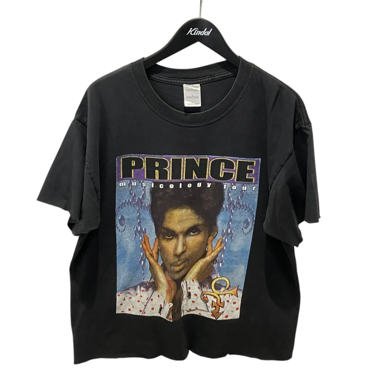 【中古】GILDAN PRINCE Musicology Tour 2004 Tシャツ ブラック サイズ：L 【230426】（ギルダン）