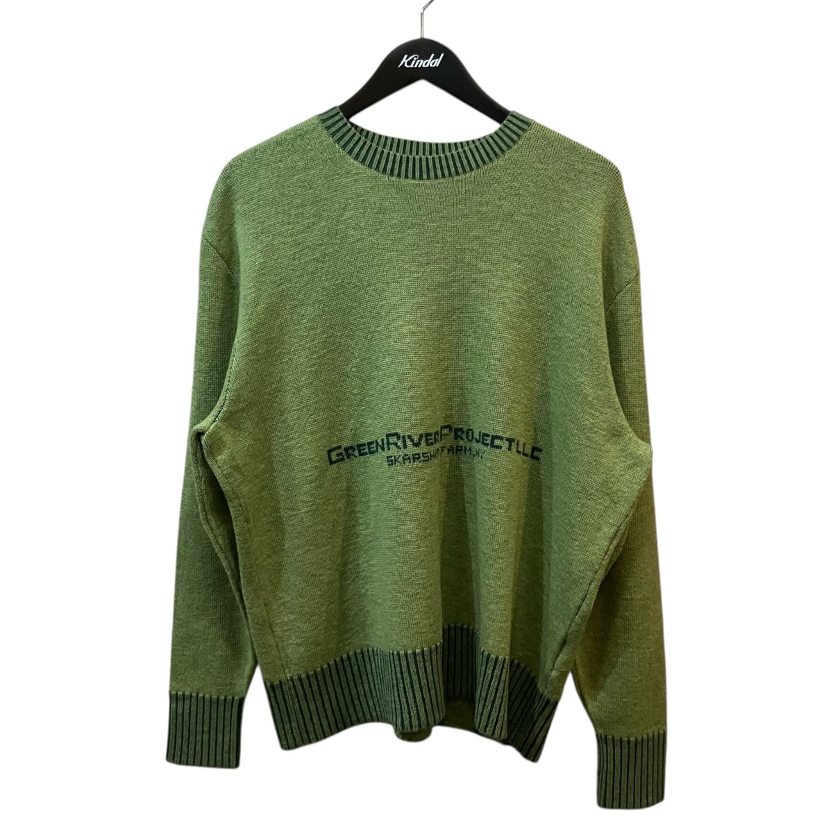 【中古】BODE 編み物 緑であること 大きさ：S/M 【230426】（ボーディ）