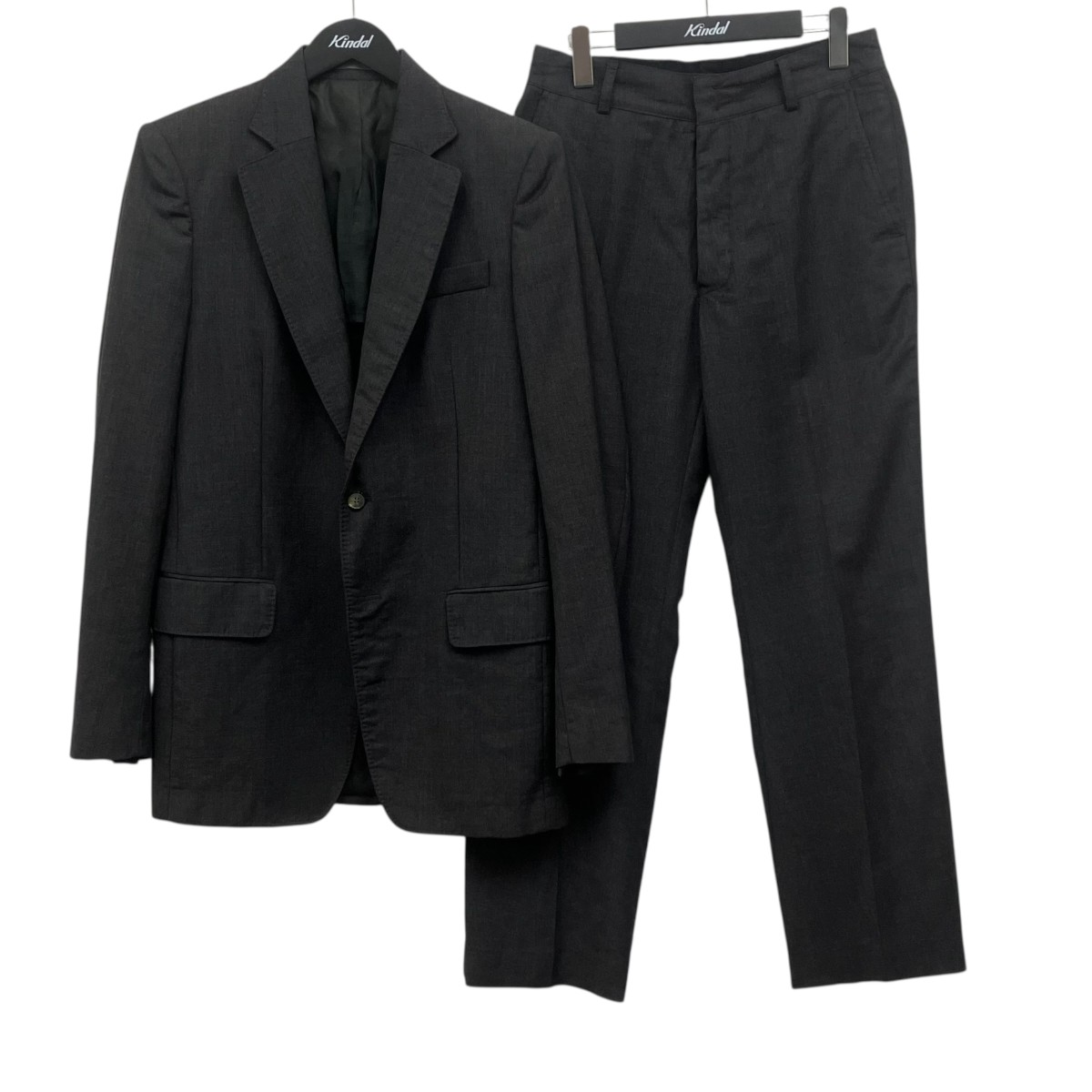 【中古】Maison Margiela ここのえ期 セットアップ背広 薄墨色 大いさ：46/46 【230426】（メゾンマルジェラ）