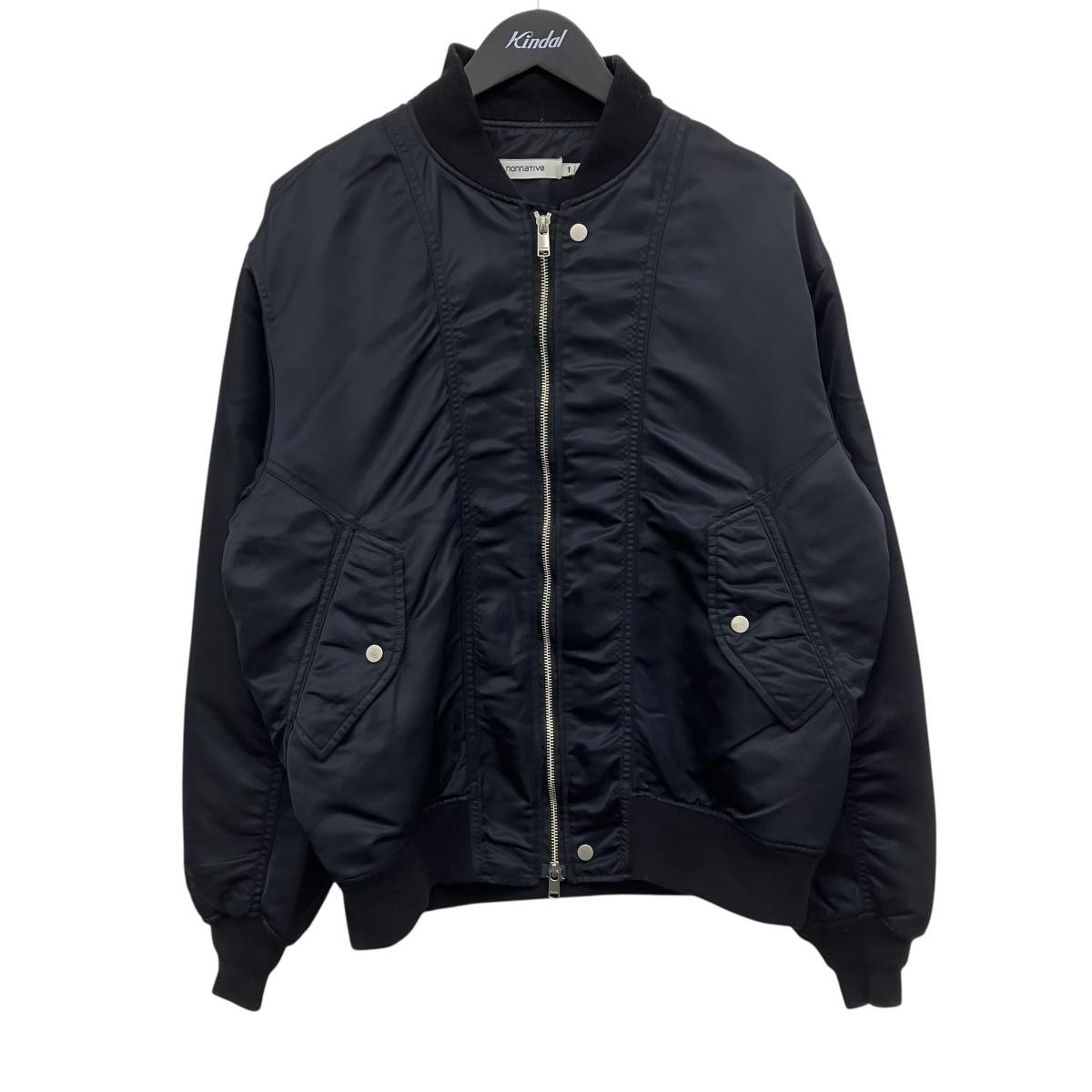 【中古】nonnative ボンバージャケット ブラック サイズ：1 【230426】（ノンネイティブ）
