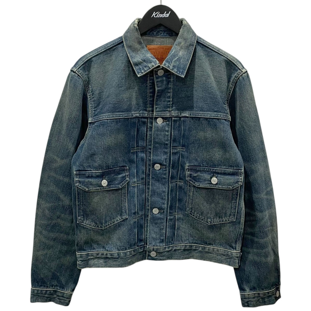 【中古】RRL 産業ジーンズ上衣 Type 2 Denim Trucker Jacket（Westview Wash） デニムトラッカージャケット 782943801001 インディゴ 大きさ：S 【230426】（ダブルアールエル）