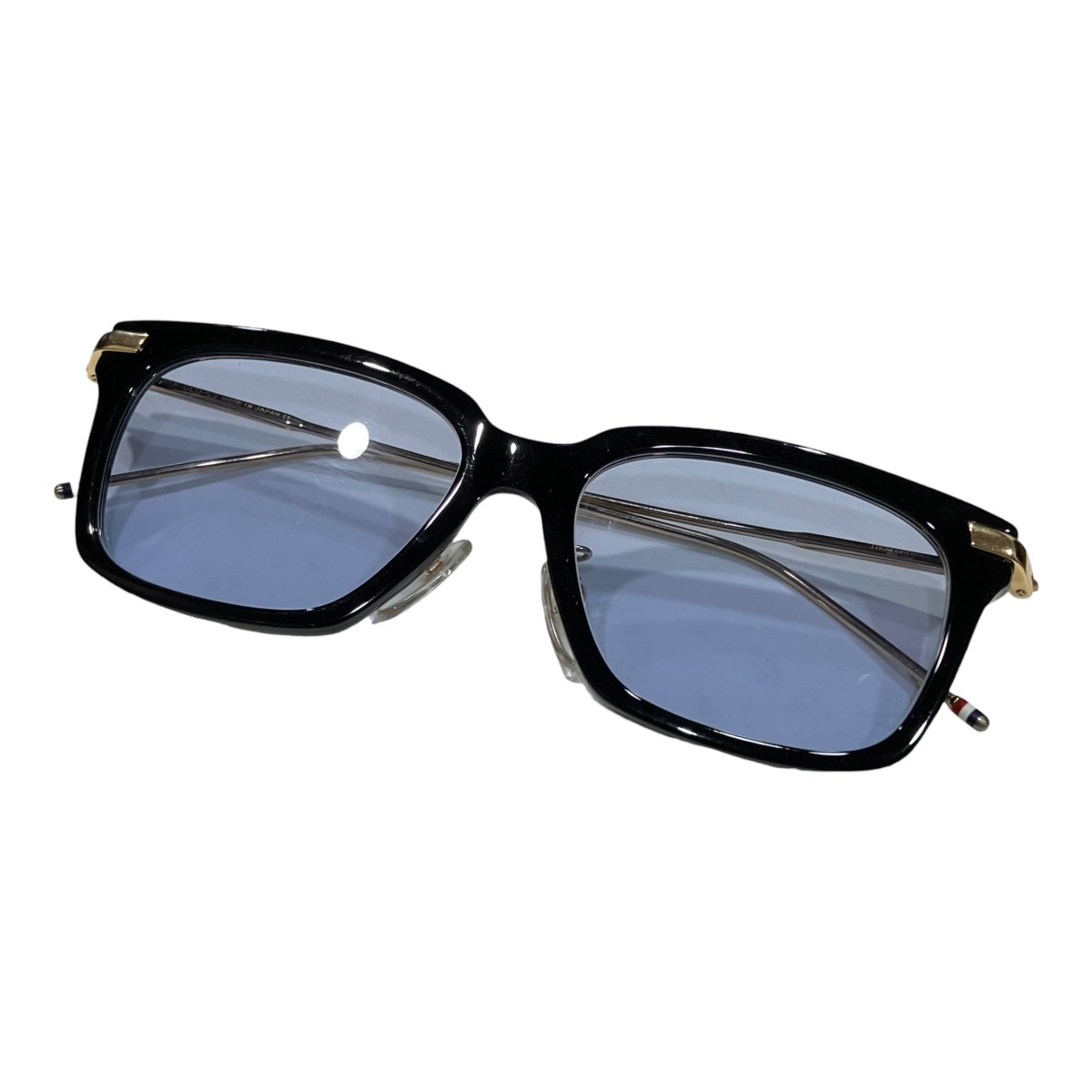 【中古】Thom Browne　サングラス TB-701-A-BLK-GLD-53 ブラック 【230426】（トム・ブラウン）｜ブランド古着のカインドオル 28,587円