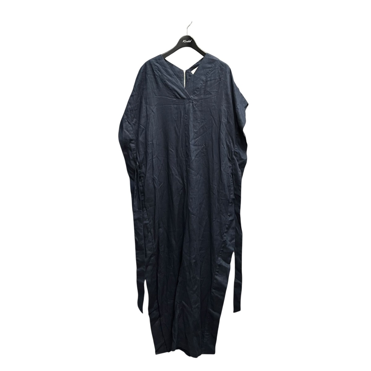 【中古】\u003cBR\u003eHYKE\u003cBR\u003e23SS LINEN JUMPSUIT オールインワン 231-16166 305 米国海軍 大きさ：1\u003cBR\u003e【通貨価値思いなおす】