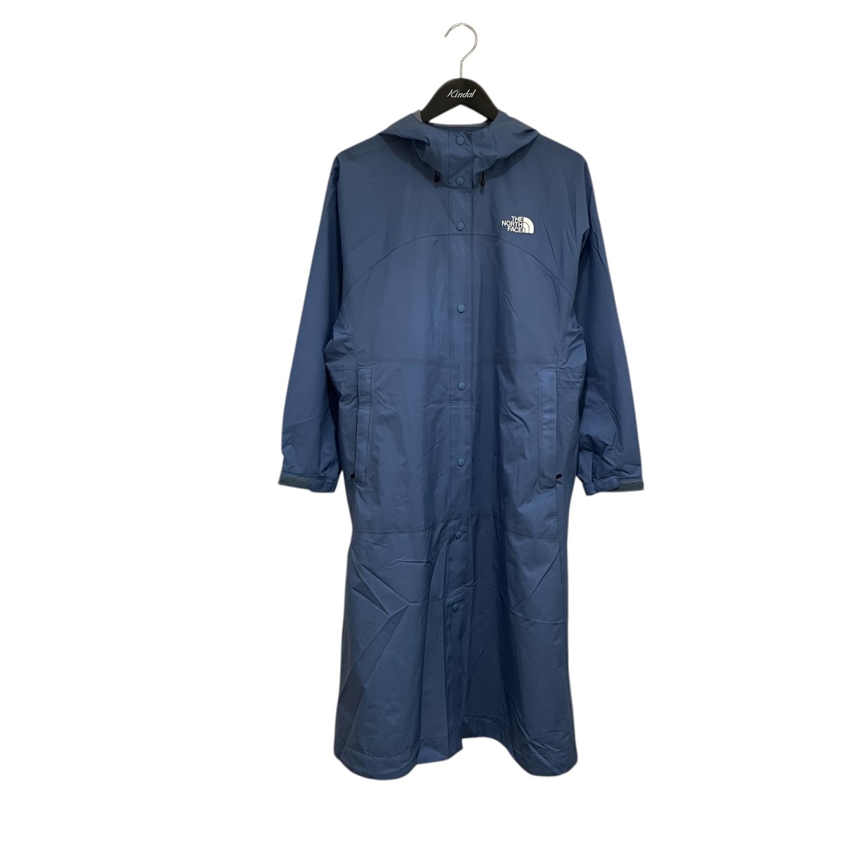 【中古】THE NORTH FACE Breeze Lightning Coat ロング厚地の外套 NPW12360 天の原青色 大きさ：M 【230426】（ザノースフェイス）