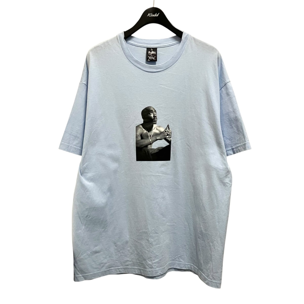 【中古】WACKO MARIA 2PAC 半袖プルオーバー 青み 大きさ：XL 【240426】（ワコマリア）
