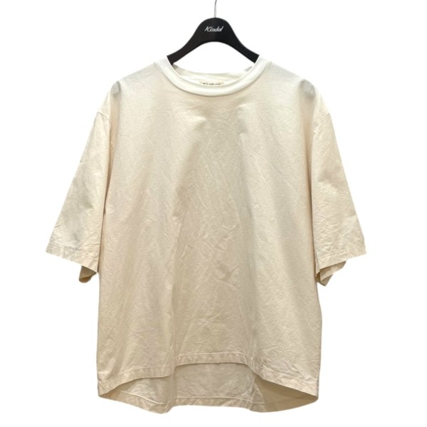 【中古】POLYPLOID シーチングＴ  T SHIRT A A-7-003-000 キナリ 大いさ：2 【240426】（ポリプロイド） Tシャツ・カットソー-メンズファッション