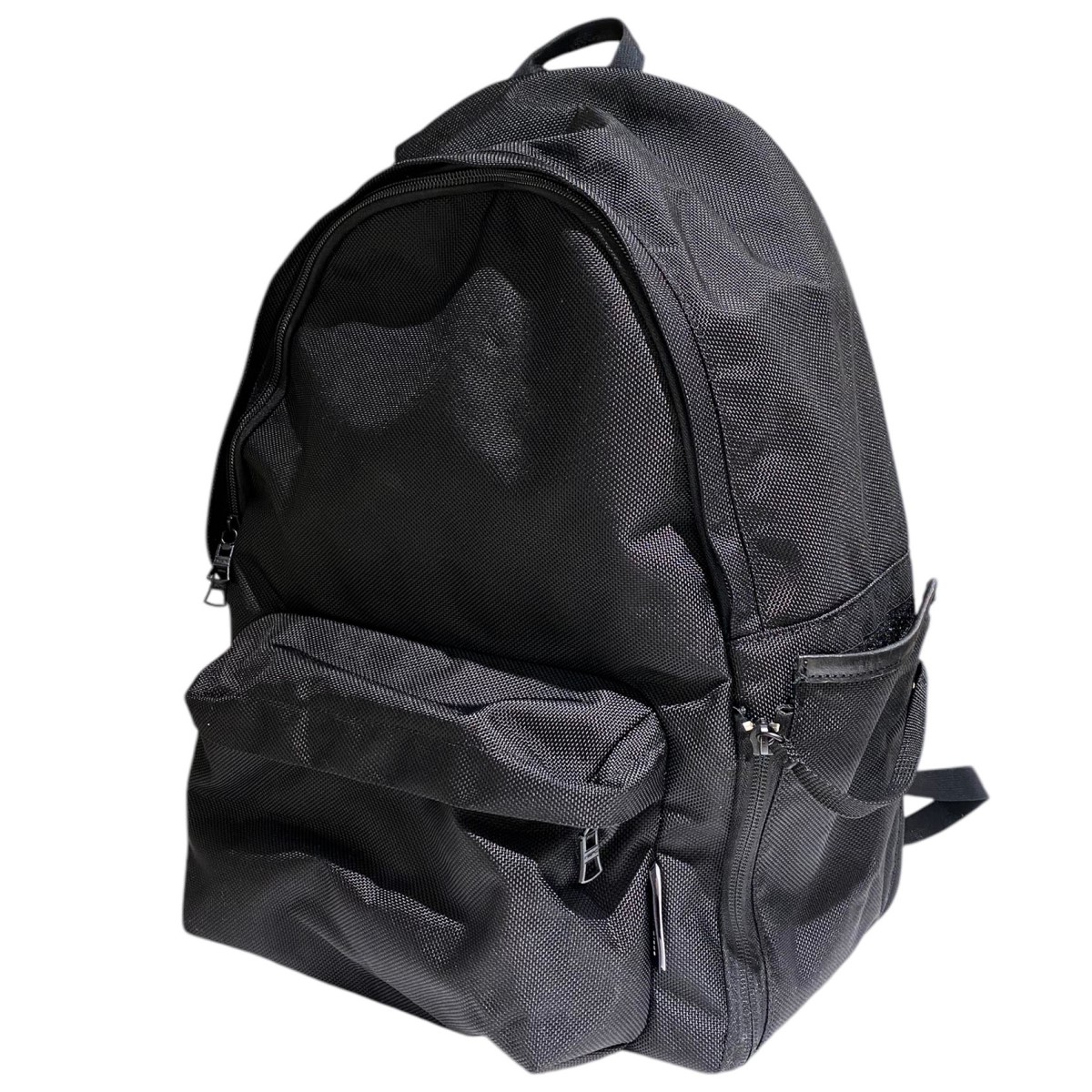 【中古】master-piece TASF(THE Mongolian Choppsss) TACKLE PACKERワンショルダーバックパック 御徒面子 黒いこと 大きさ：タテ44cm×ヨコ36cm×マチ16糎 【240426】（御師匠さん天下太平  ザ モンゴリアンチョップス）
