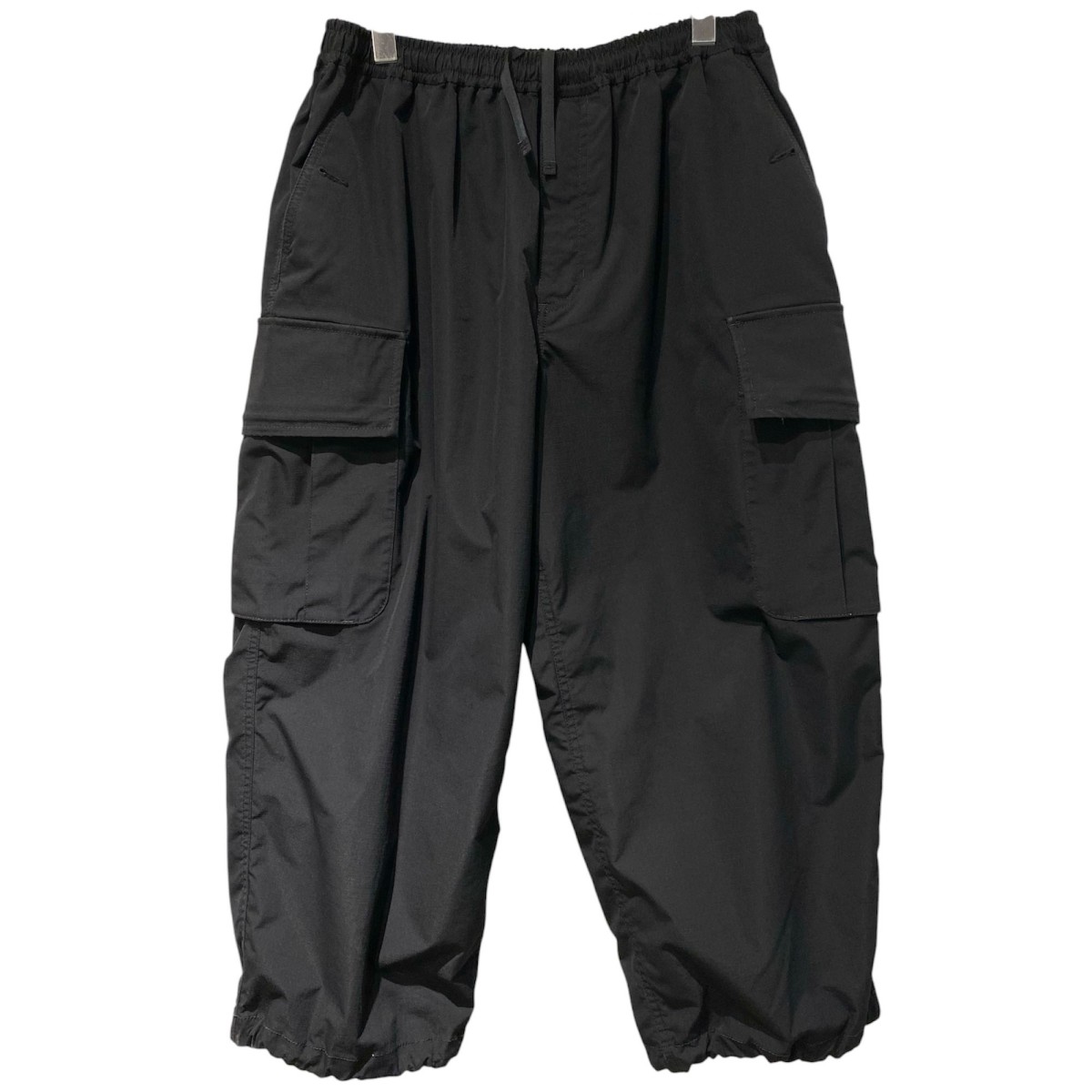 【中古】DAIWA PIER39 TECH WIDE 6P PANTS (RIP-STOP)リップストップテックワイドクロップドパンツ 黒いこと 大いさ：S(～100糎) 【240426】（ダイワピア39） メンズファッション-ズボン・パンツ