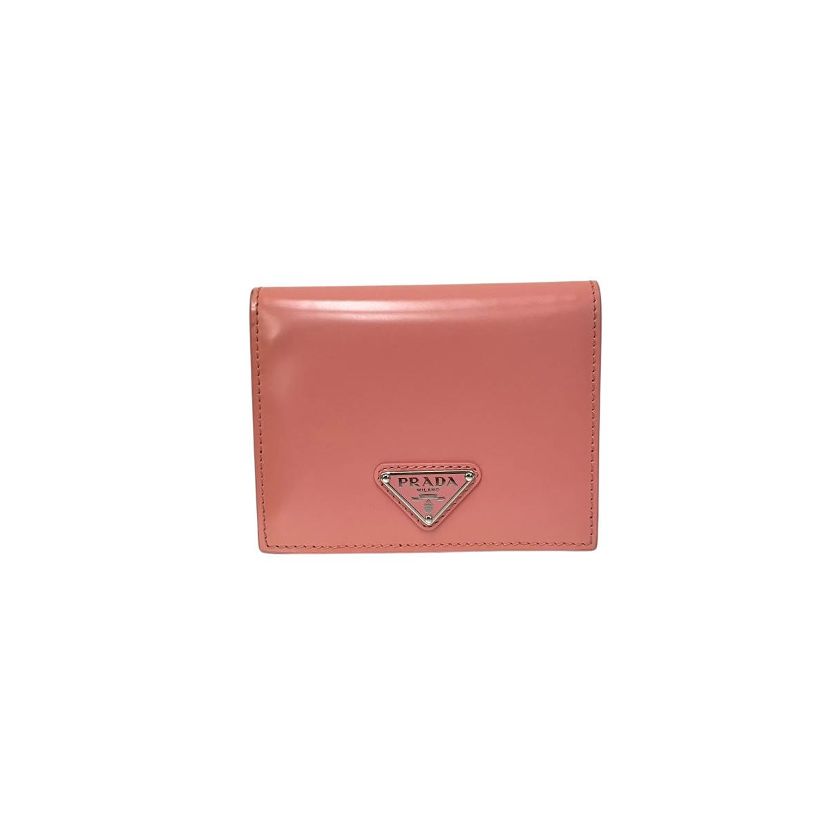 【中古】PRADA ウォレット 1MV204 さくら色 【240426】（プラダ）