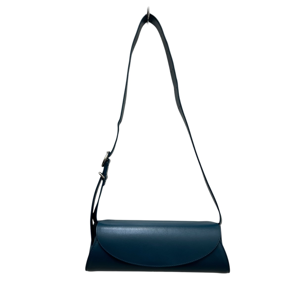 【中古】JIL SANDER CANNOLO MINI ショルダーバッグ 青碧 【250426】（ジルサンダー）