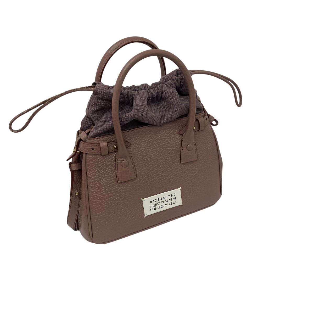 【中古】Maison Margiela 5AC DRAWSTRING SMALL BAG ショルダーバッグ パープル 【250426】（メゾンマルジェラ）