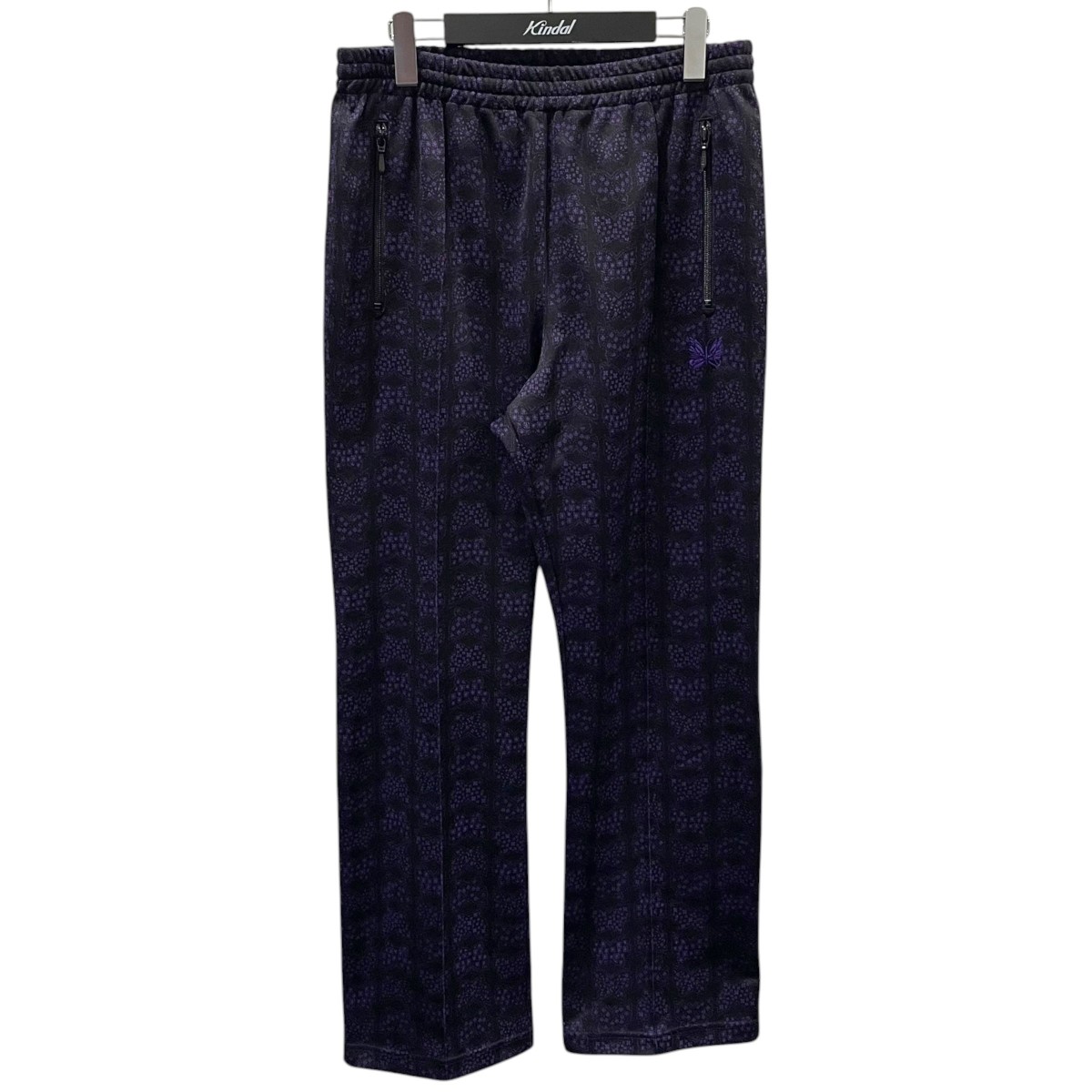 【中古】\u003cBR\u003eNeedles\u003cBR\u003eイージーパンツ Track Pant - Poly Jq． 貨物自動車ズボン下 ポリジャガード HM237 パープル 大いさ：M\u003cBR\u003e【通貨価値思いなおす】