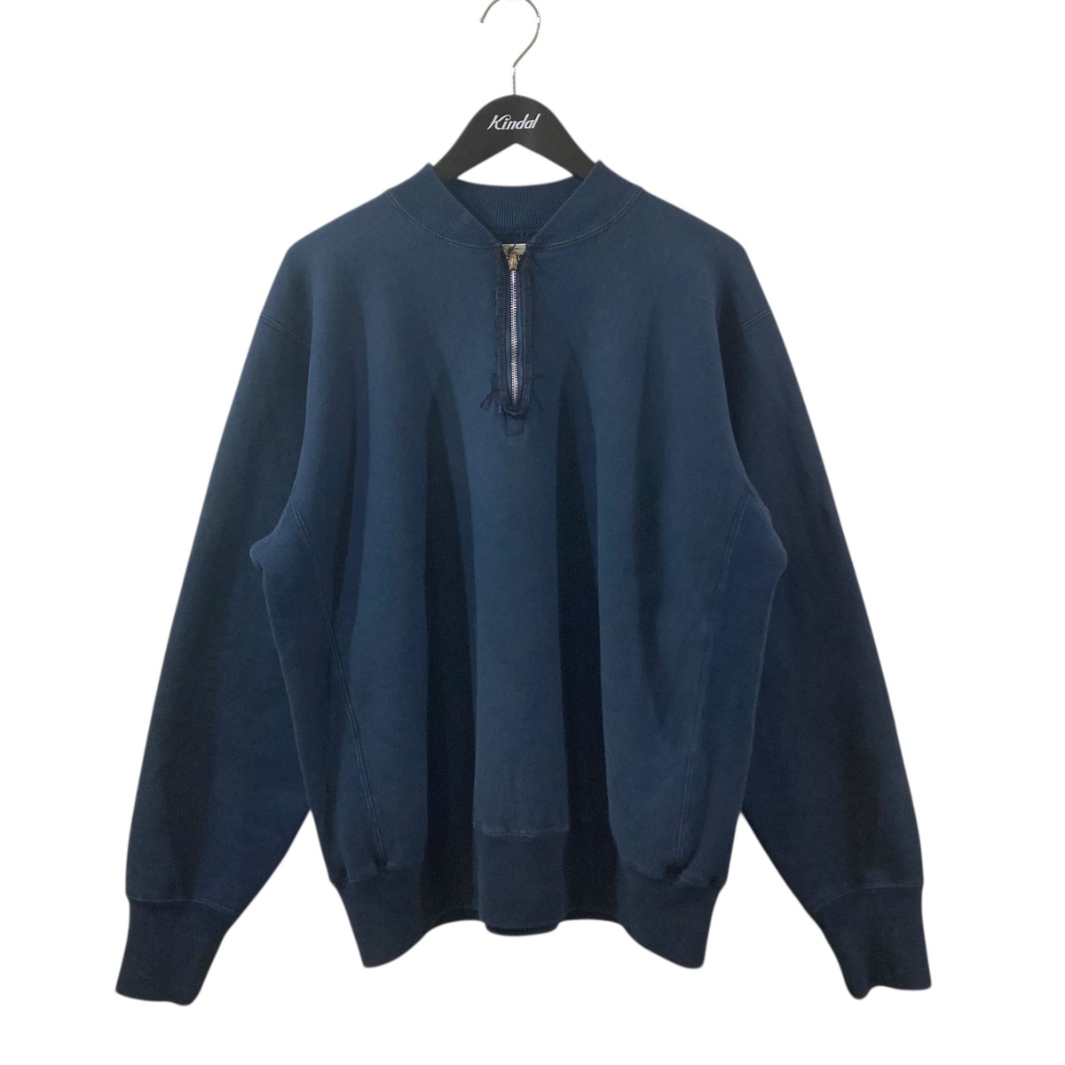 【中古】A．PRESSE 26SS Vintage Half Zip Rib Collar Sweatshirt ハーフジップスウェット 26SAP-05-11 米国海軍 大きさ：3 【250426】（アプレッセ）