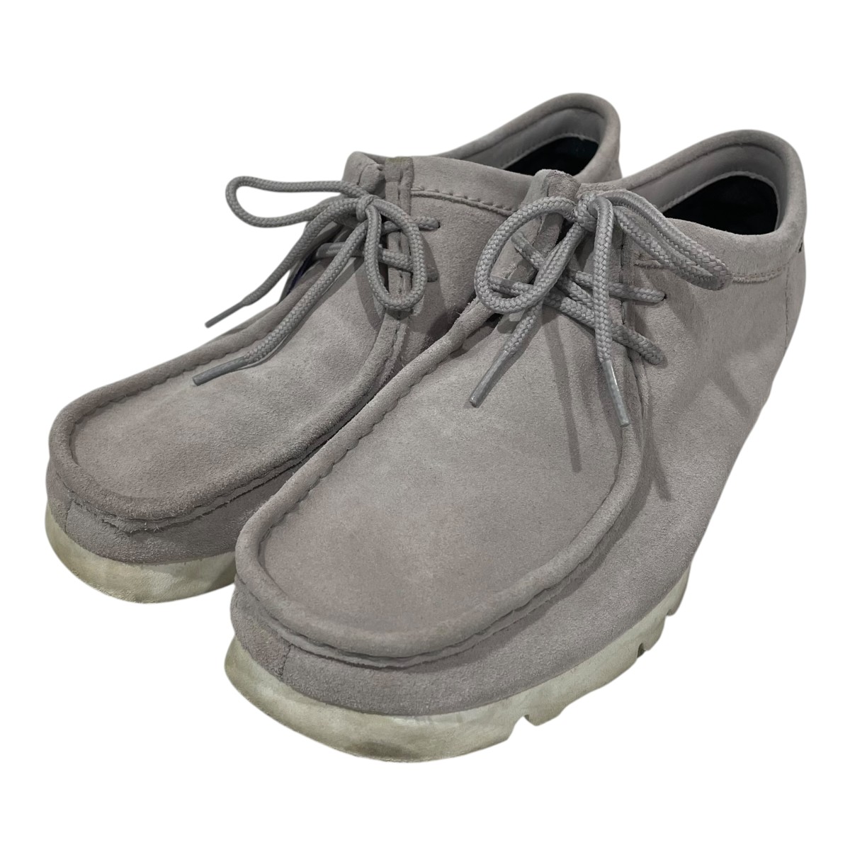 【中古】\u003cBR\u003eClarks Originals\u003cBR\u003eスウェードシューズ Wallabee GTX ワラビー ゴアテックス 26160316 薄墨色 大きさ：9 1/2\u003cBR\u003e