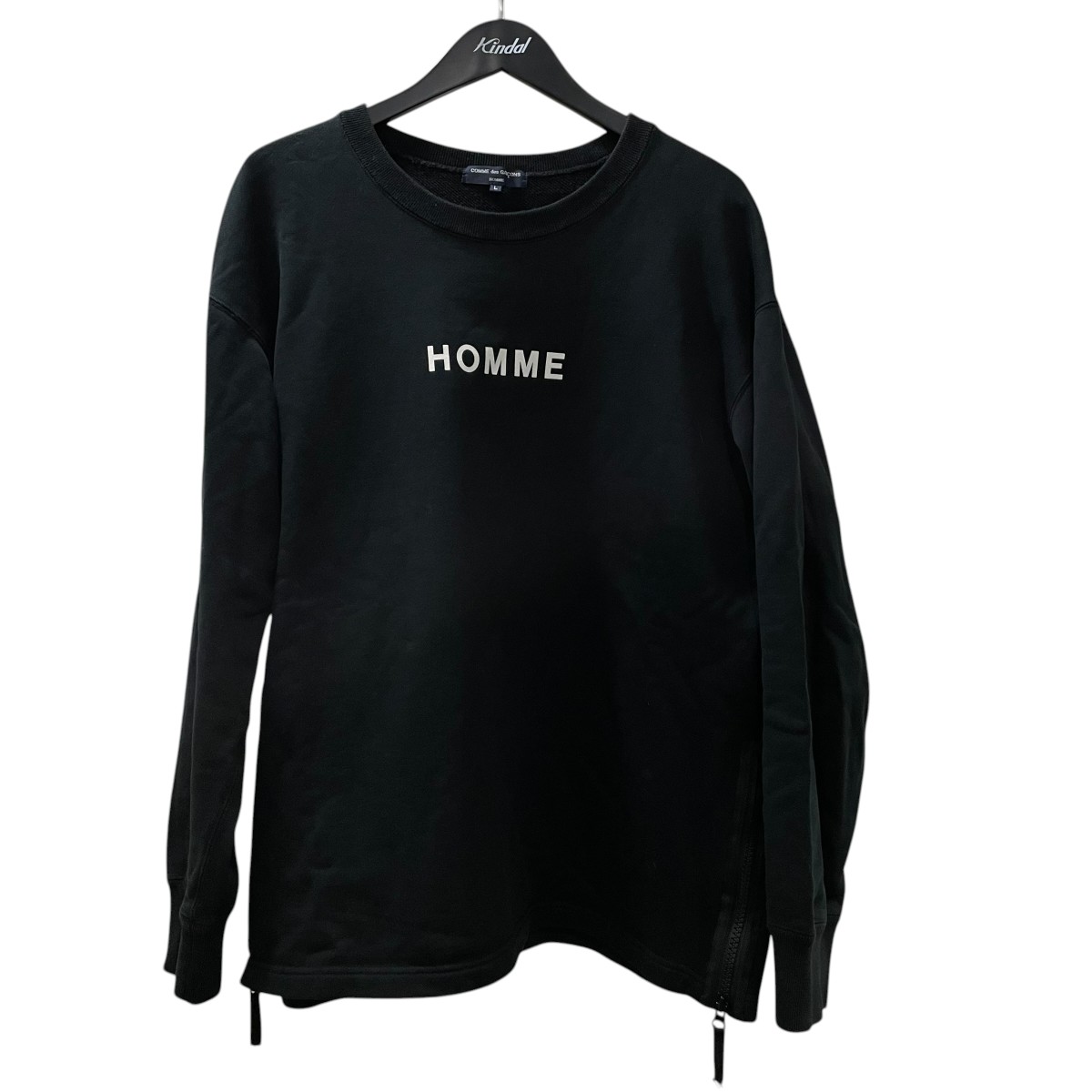 【中古】\u003cBR\u003eCOMME des GARCONS HOMME\u003cBR\u003e流汗 HJT007 黒いこと 大きさ：L\u003cBR\u003e【必要経費思いかえす】