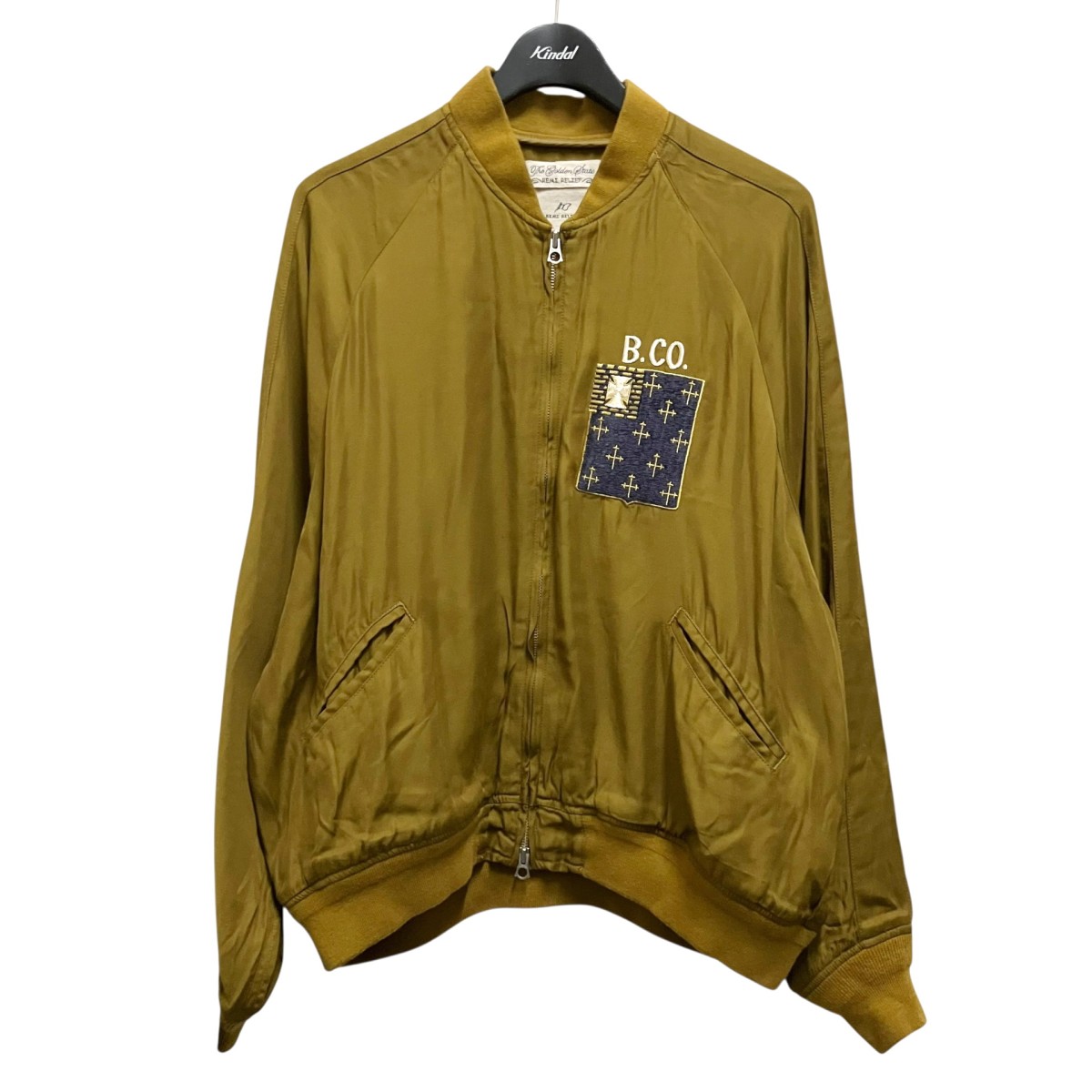 【中古】\u003cBR\u003eREMI RELIEF\u003cBR\u003eジップジャケット 赤銅色 大きさ：M\u003cBR\u003e【必要経費思いなおす】
