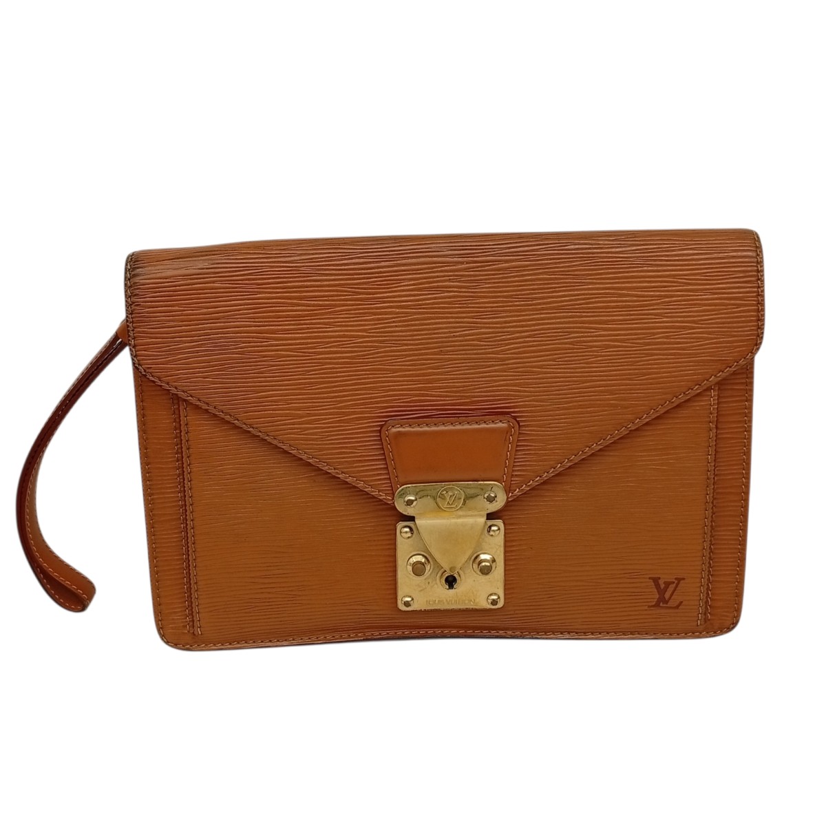 【中古】LOUIS VUITTON ポシェット セリエドラゴンヌエピ 2塁手御徒面子 M52762 赤銅色 【260426】（ルイヴィトン） バッグ・小物・ブランド雑貨-レディースバッグ-バッグ