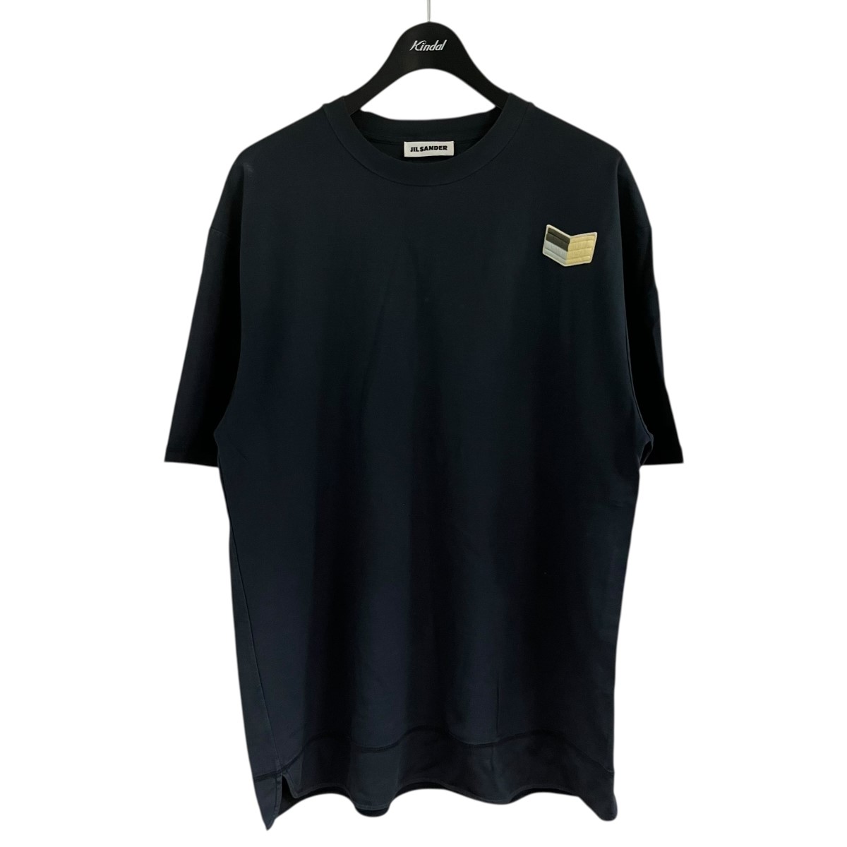 【中古】JIL SANDER エンブロイダリーエンブレムプルオーバー 米国海軍 大きさ：M 【260426】（ジルサンダー）