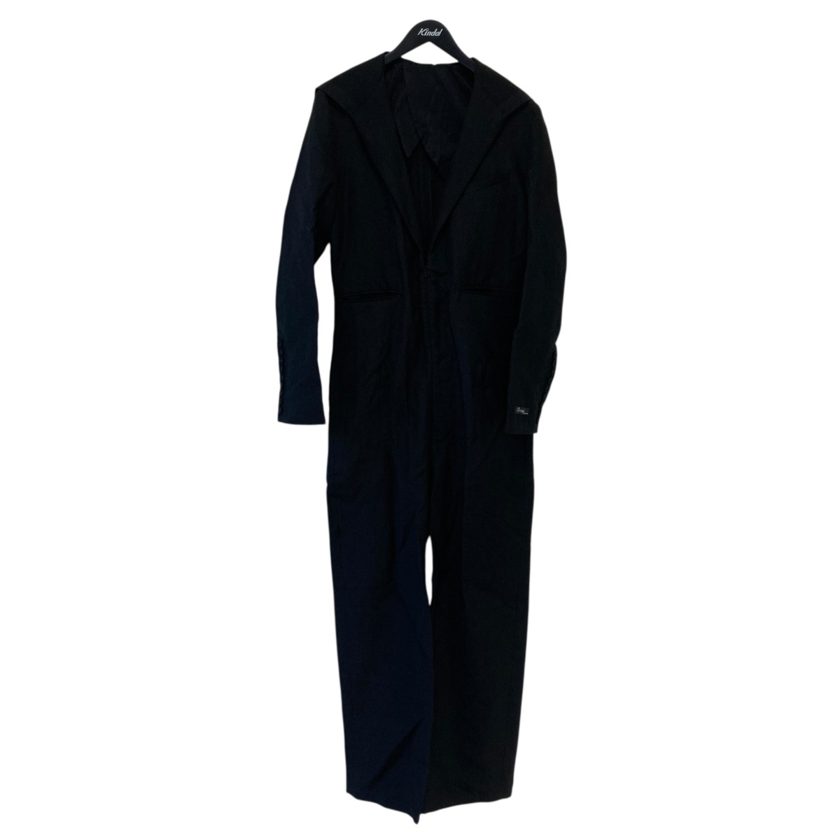 【中古】ORIMI 26SS HOODED JUMPSUITS 飛び降りる背広 S26201 黒いこと 大きさ：1 【270426】（オリミ）