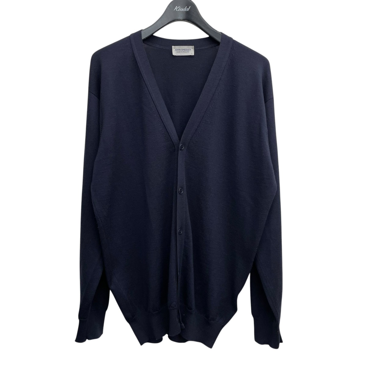 【中古】JOHN SMEDLEY 編み物ジレー 米国海軍 大きさ：L 【270426】（ジョンスメドレー）