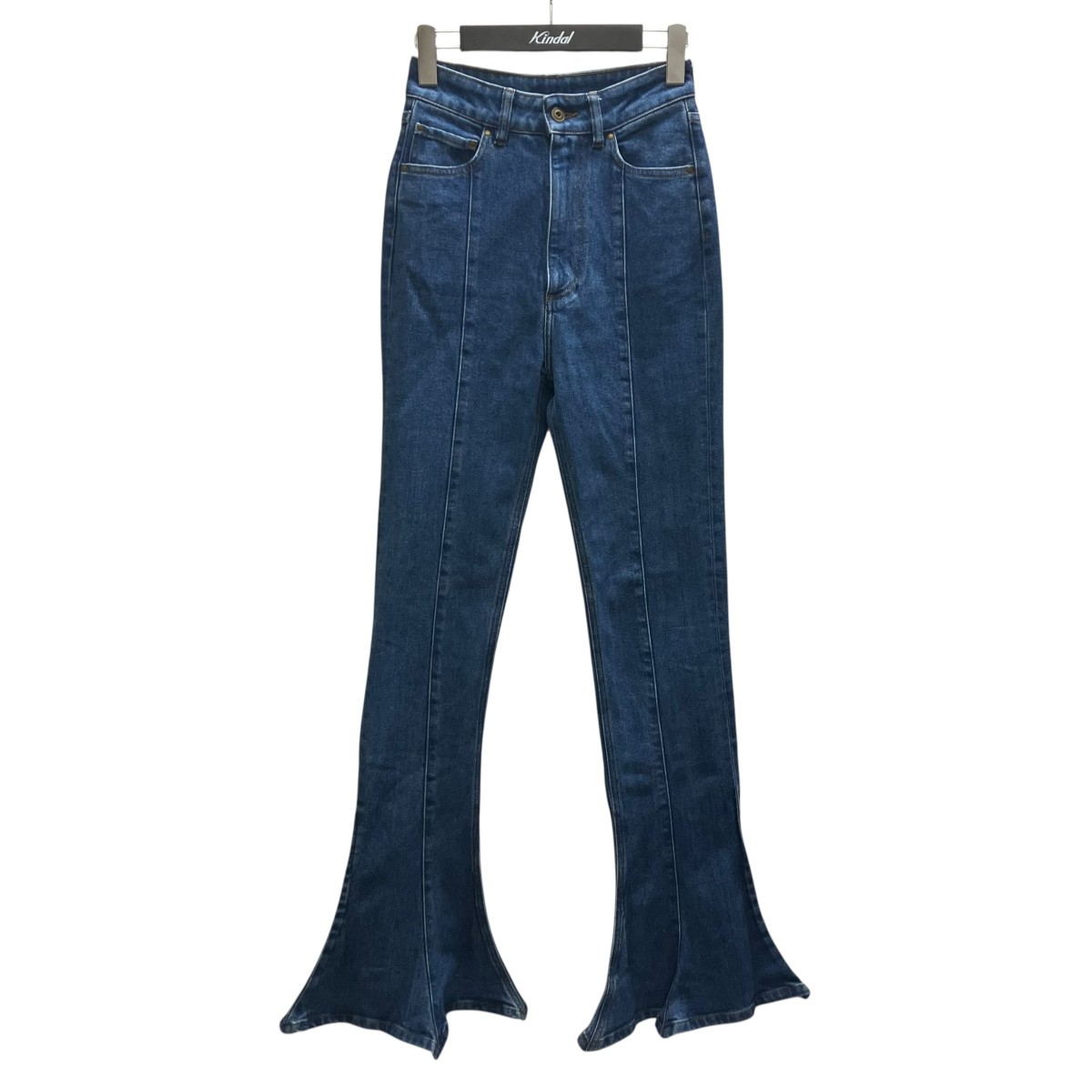 【中古】Y／project　デニムパンツ インディゴ サイズ：24 【270426】（ワイプロジェクト）｜ブランド古着のカインドオル