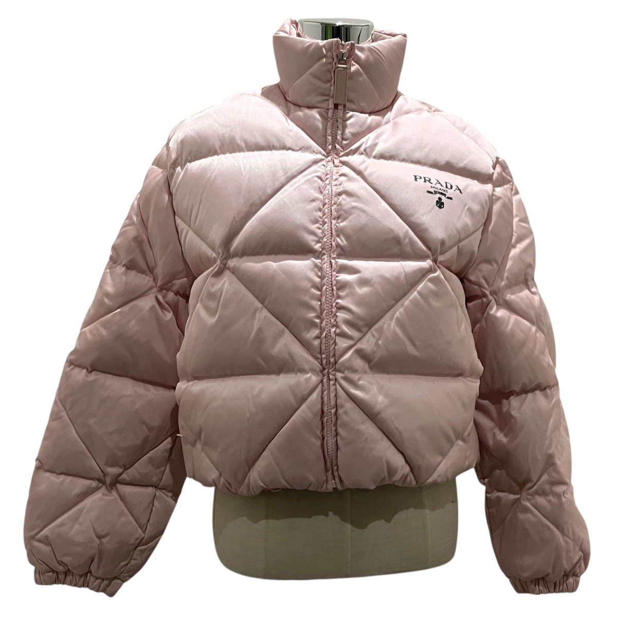 【中古】PRADA 落ち込む上衣 291947 サクラ色 大きさ：36 【270426】（プラダ）