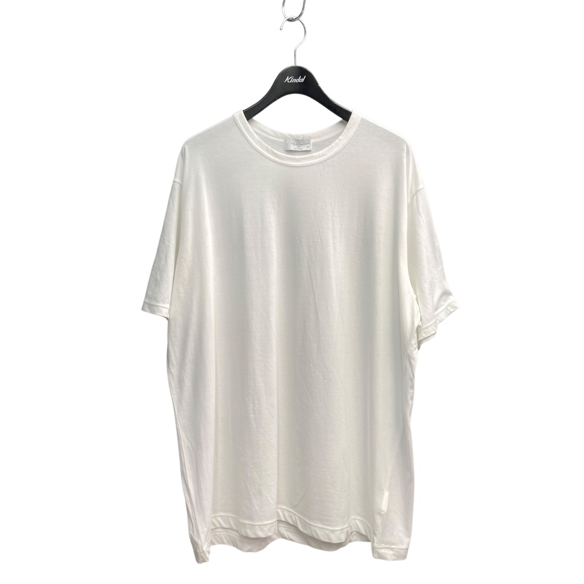 【中古】Yohji Yamamoto pour homme ULTIMA JERSEY ROUND NECK SHORT SLEEVE 半袖カットソー HP-T02-070 白いこと 大いさ：3 【270426】（ヨウジヤマモトプールオム） トップス-メンズファッション-Tシャツ・カットソー