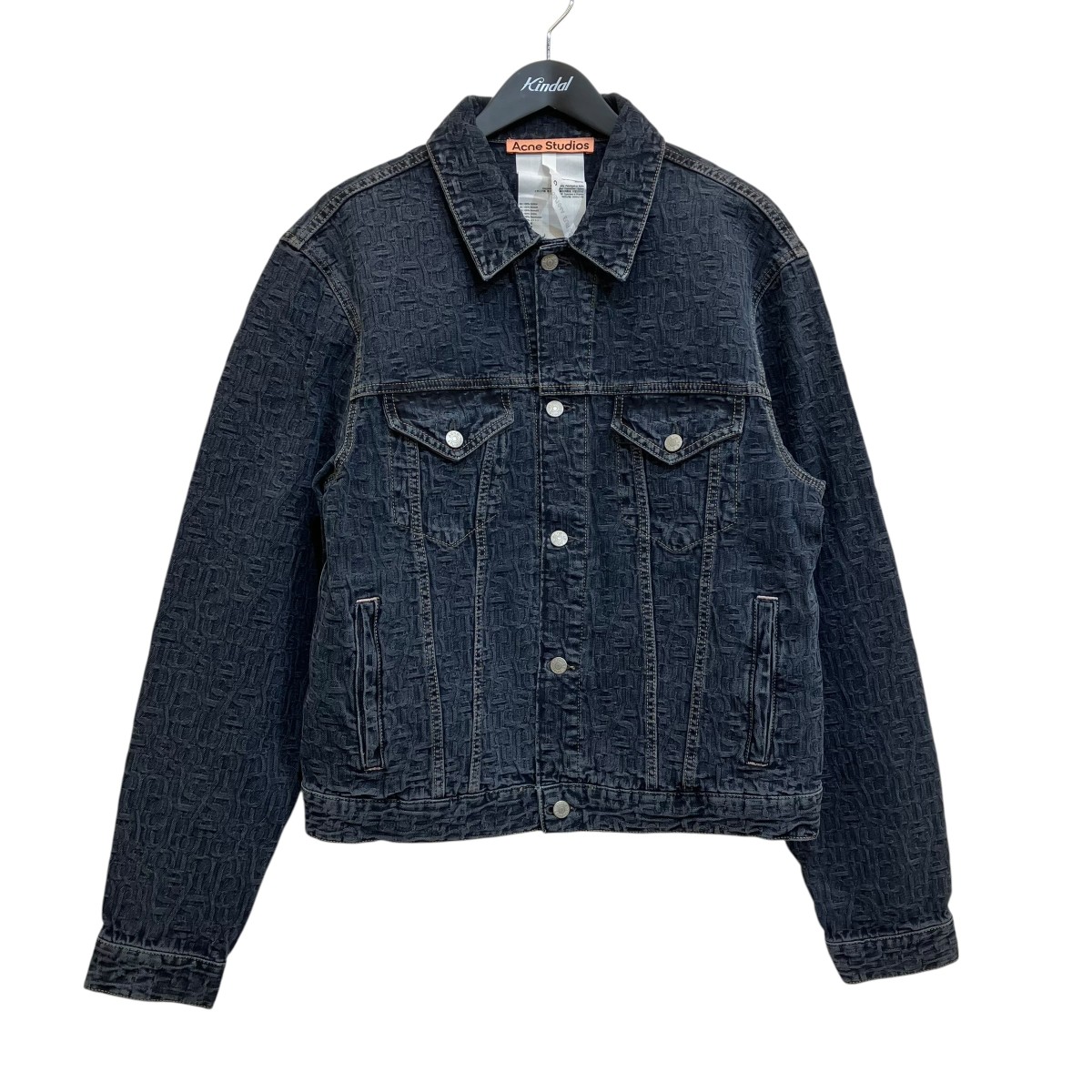 【中古】ACNE STUDIOSデニムジャケット B90775 インディゴ サイズ：52【価格見直し】｜ブランド古着のカインドオル