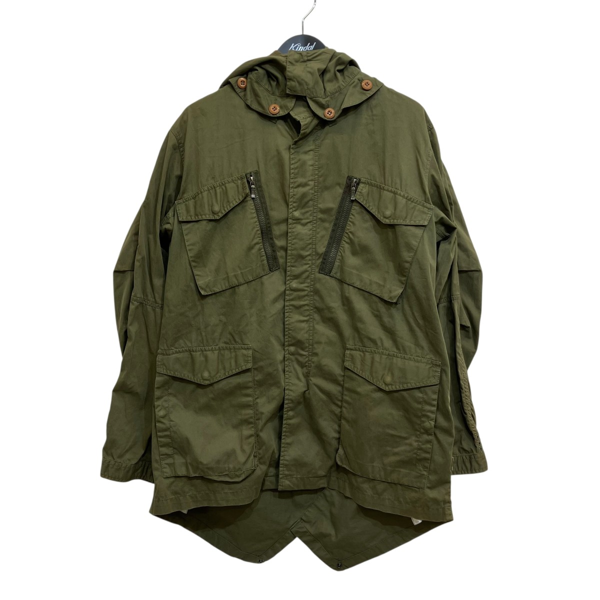 【中古】maharishi ミリタリージャケット 114-11-0333 オリーブ サイズ:M 【270426】(マハリシ)|ブランド古着のカインドオル