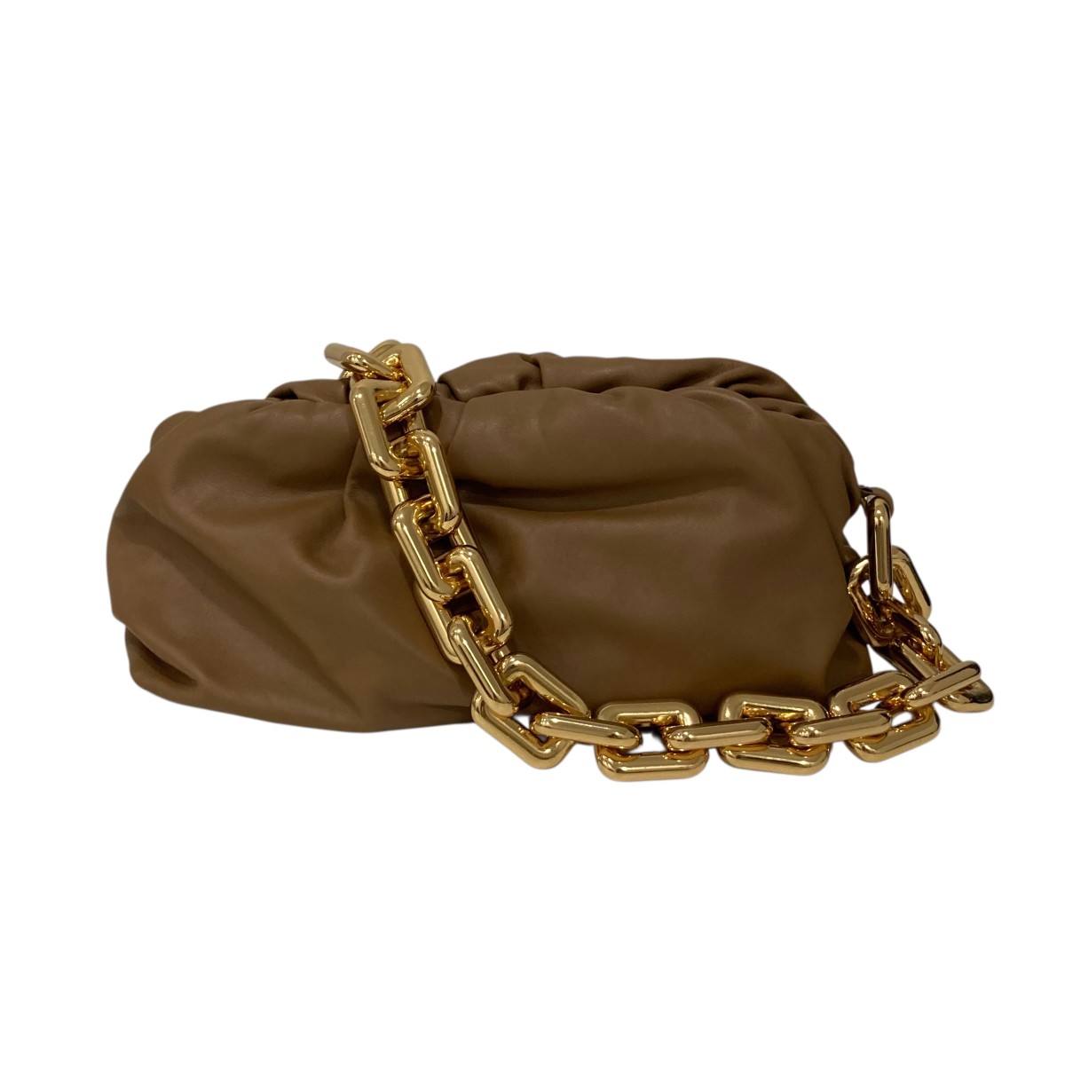 【中古】\u003cBR\u003eBOTTEGA VENETA\u003cBR\u003eショルダーバッグ 620230 赤銅色\u003cBR\u003e【必要経費思いかえす】