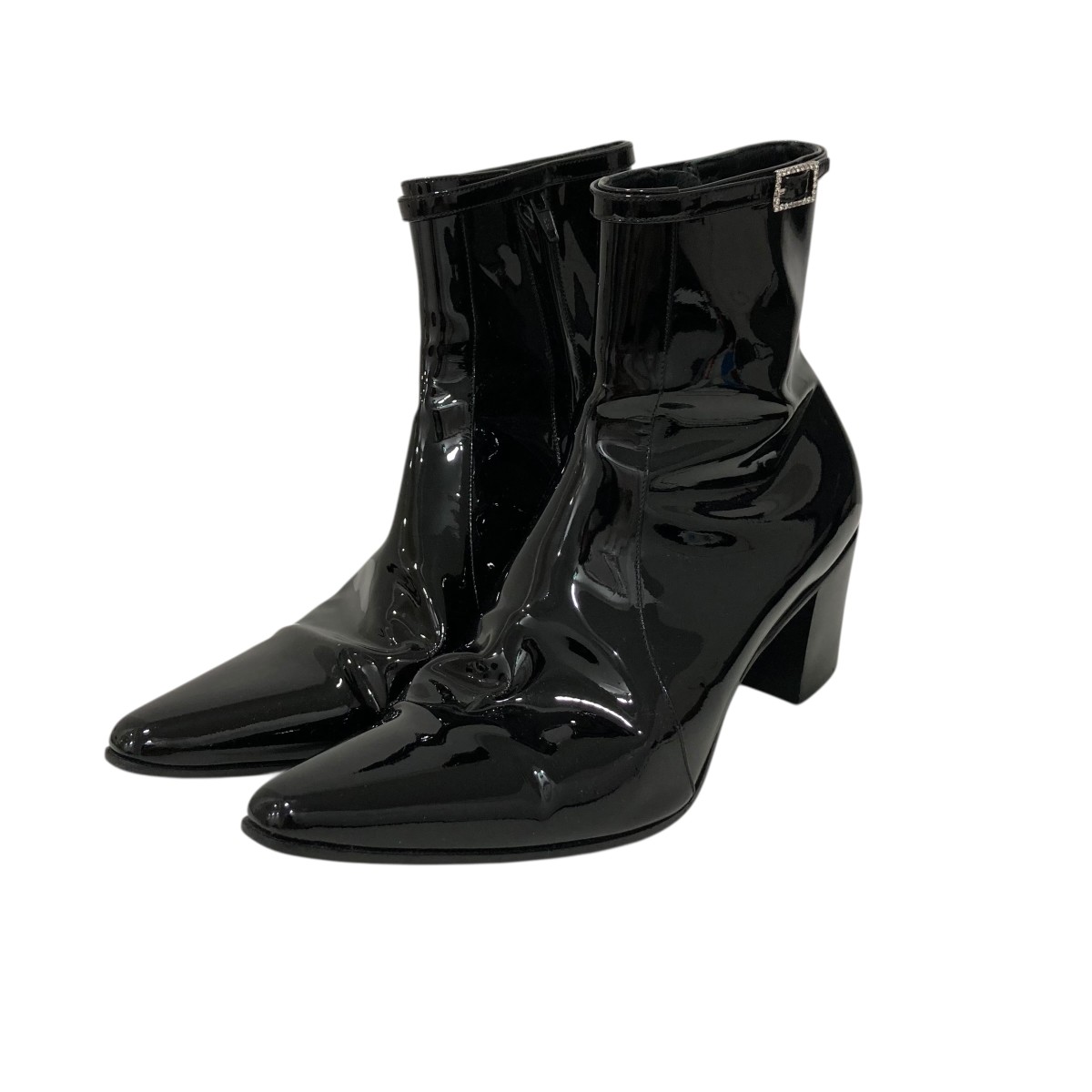 【中古】Saint Laurent Paris ブーツ NI735758 黒いこと 大いさ：42 【280426】（サンローランパリ）